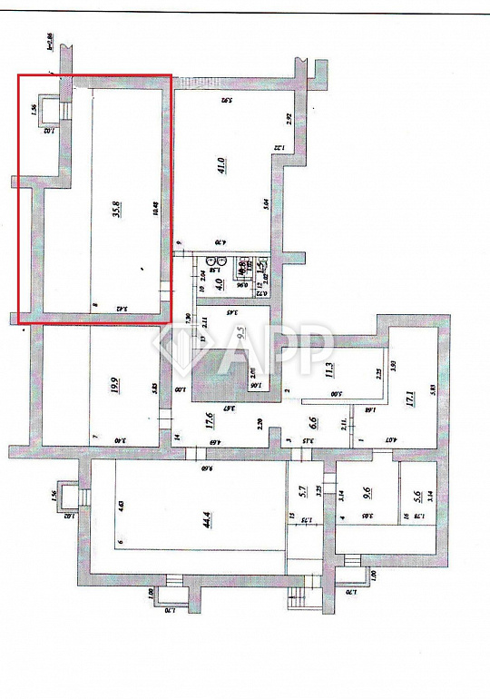 Сдам офисное помещение, 37 м² фото