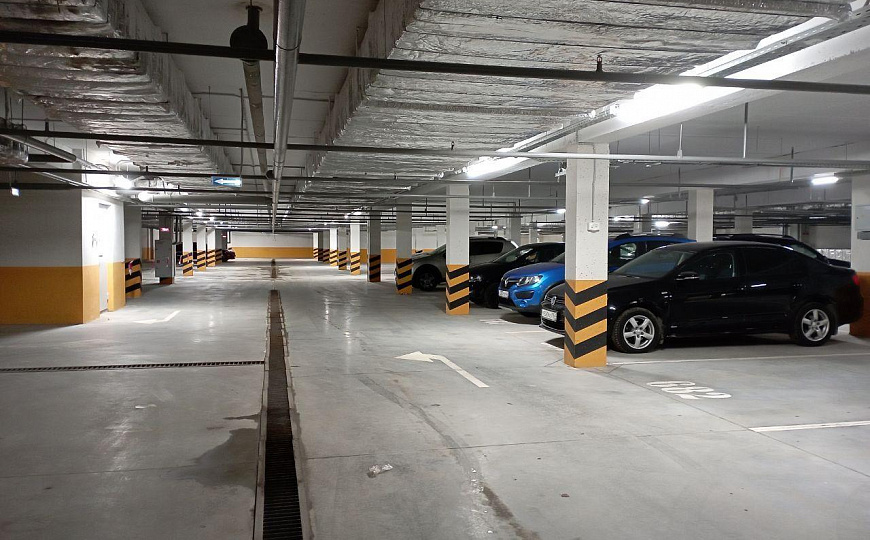 Парковочные места в паркинге от 14м² фото