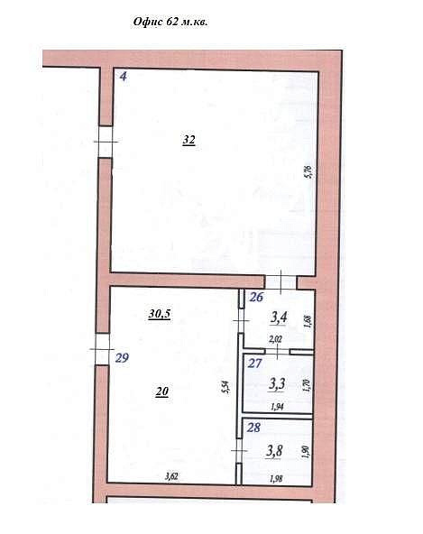 Продам помещение свободного назначения, 62 м² фото