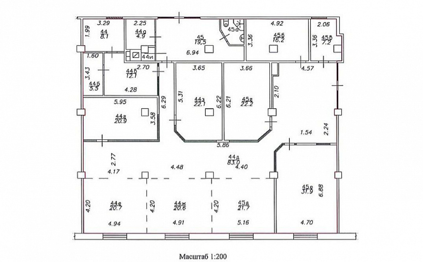 Продаются офисные помещения 320,6 м² в БЦ  фото