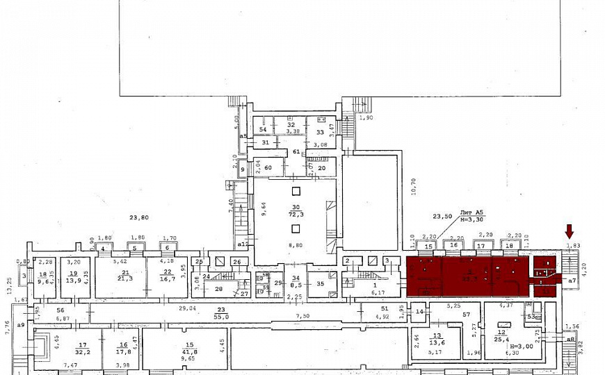 Сдам помещение свободного назначения, 69 м² фото