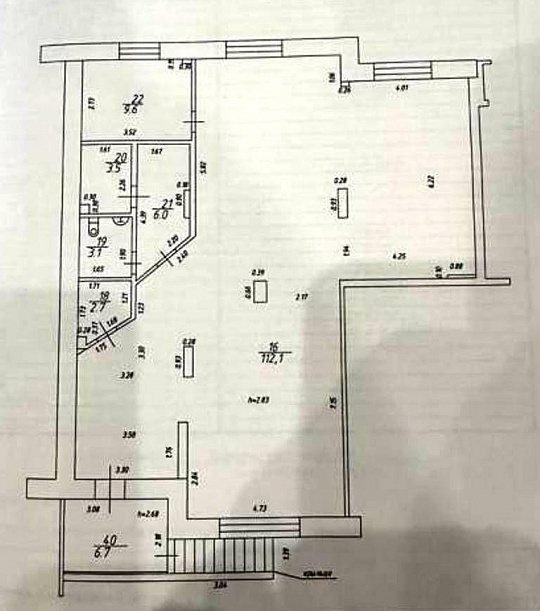 СДАЮ  ПОМЕЩЕНИЕ 143,7м² на 1 линии фото