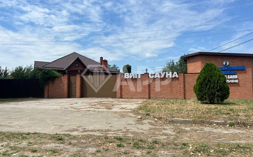 Продам банный комплекс, сауна площадью 252 м² и участок 12 соток  с фундаментом. фото