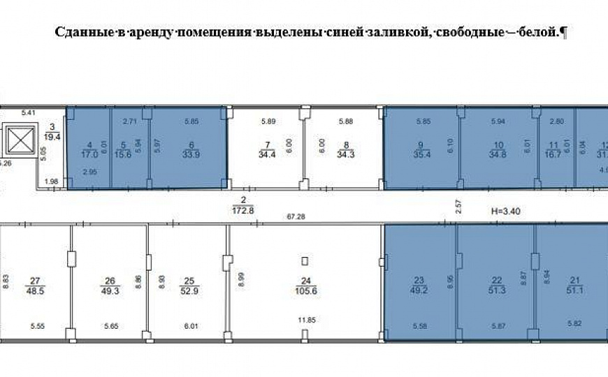 офис в новом бизнес-центре с санузлом, 19,4 м² фото