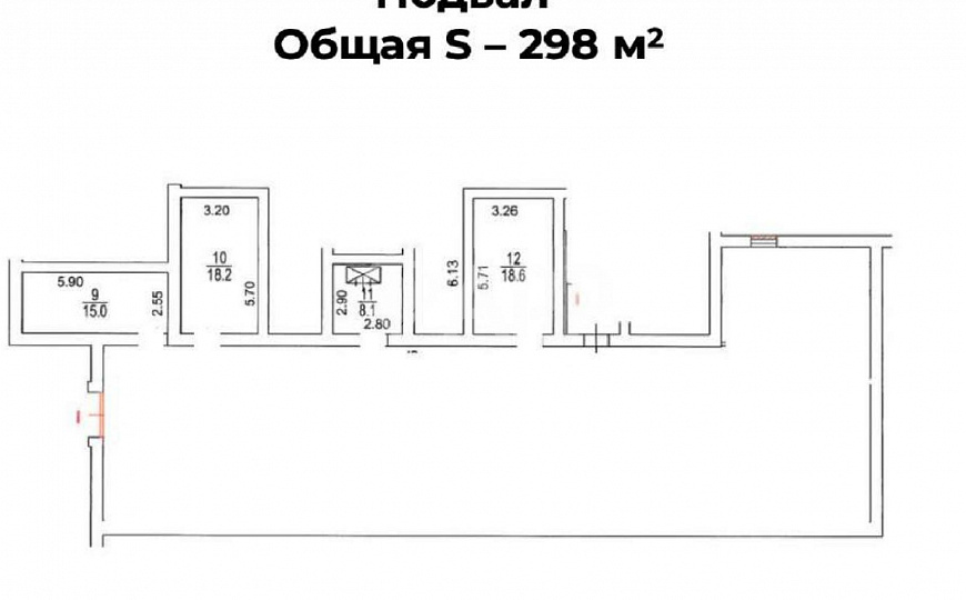 Сдам помещение свободного назначения, 298 м² фото