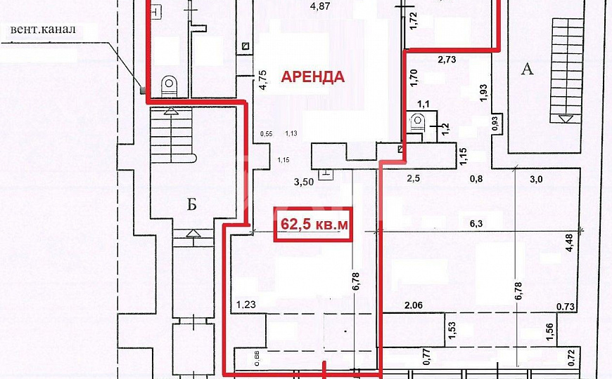 Сдам помещение свободного назначения, 18,2 м² фото