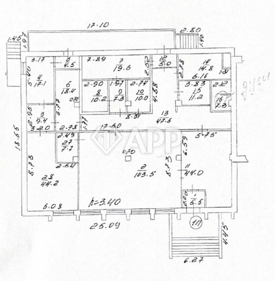 Сдам помещение свободного назначения, 17 м² без окон фото