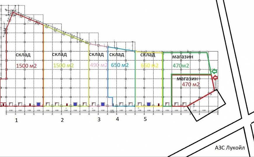 Склады 500, 650, 1500, 4000 м² фото
