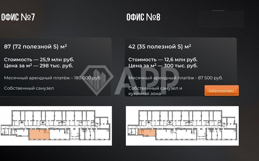 Офисы премиального класса, от 5 до 100 м² фото