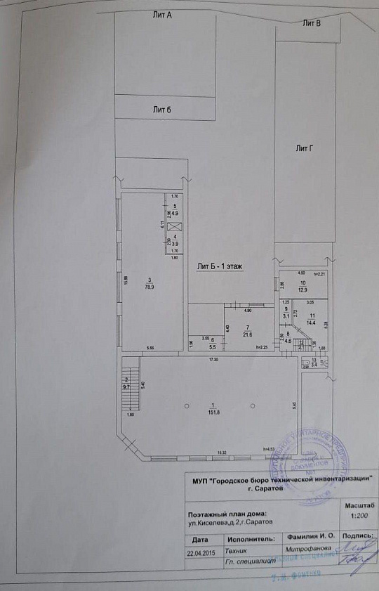 Торговое помещение в историческом центре 640 м2 фото