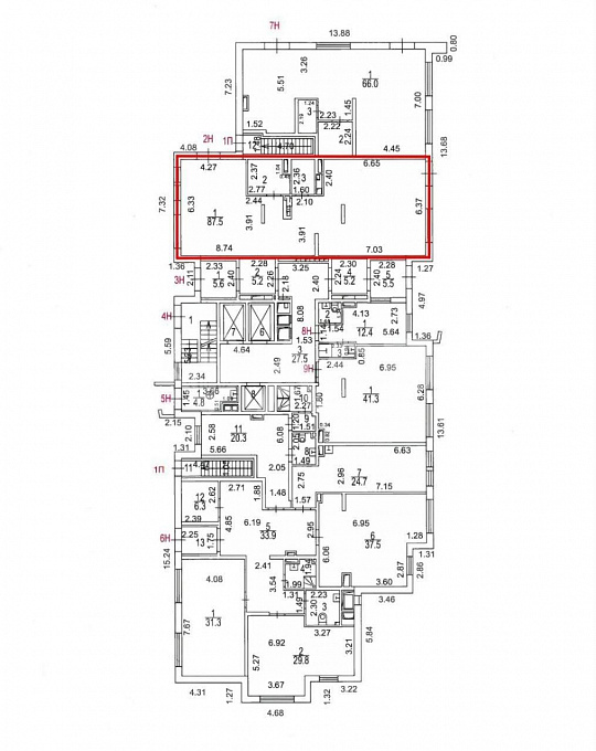 Помещение свободного назначения 97,4 м² фото