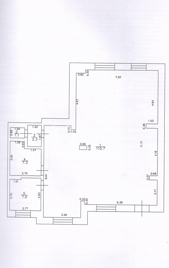 Помещение с окнами на трафике 129м² фото