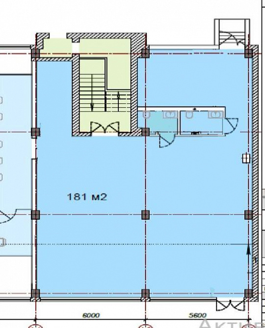 офисное пространство в бизнес-центре с отдельным входом, 181 м² фото