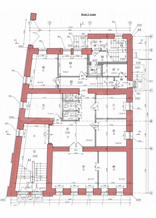 Сдам офисное помещение, 580 м² фото