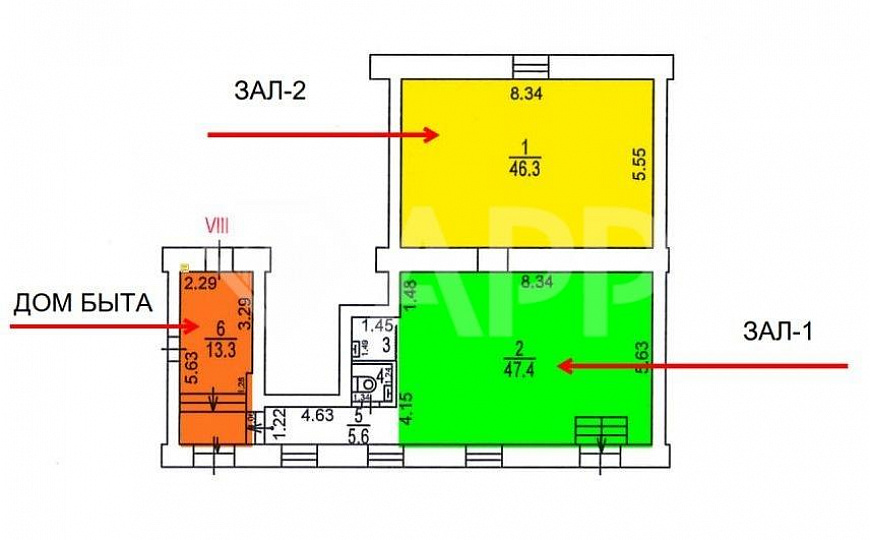 Сдам помещение свободного назначения, 47 м² фото