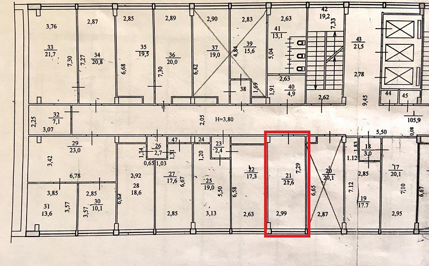 офис в бизнес-центре, 21,6 м² фото