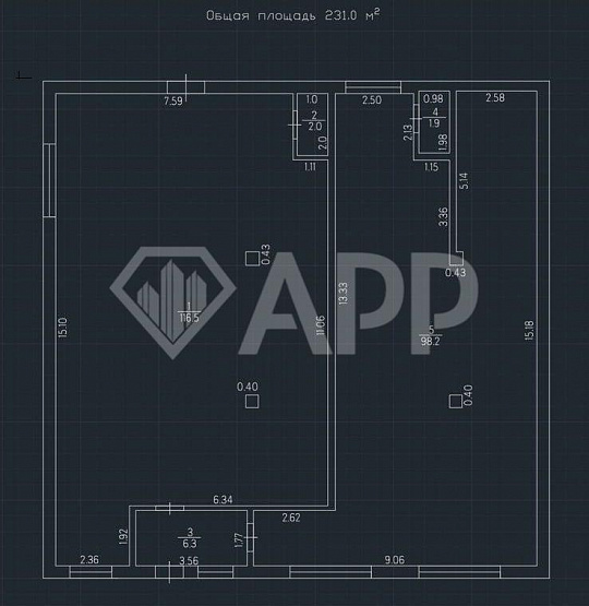 Сдам помещение свободного назначения, 231 м² фото