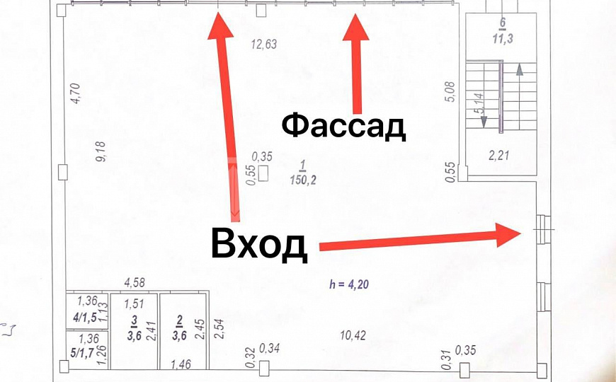 Здание/1 минута от театралки/Офис/Торговое/160,6 м² фото