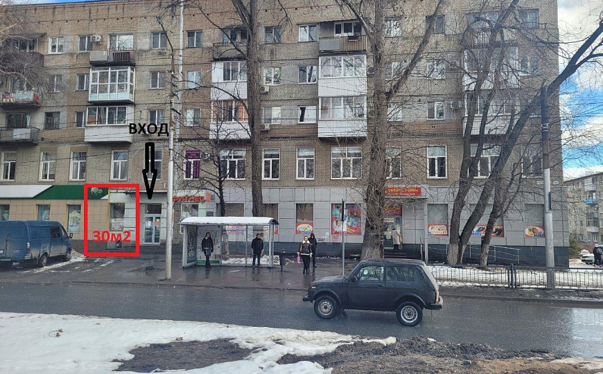 Площадь в оживленном районе 30 м2. фото