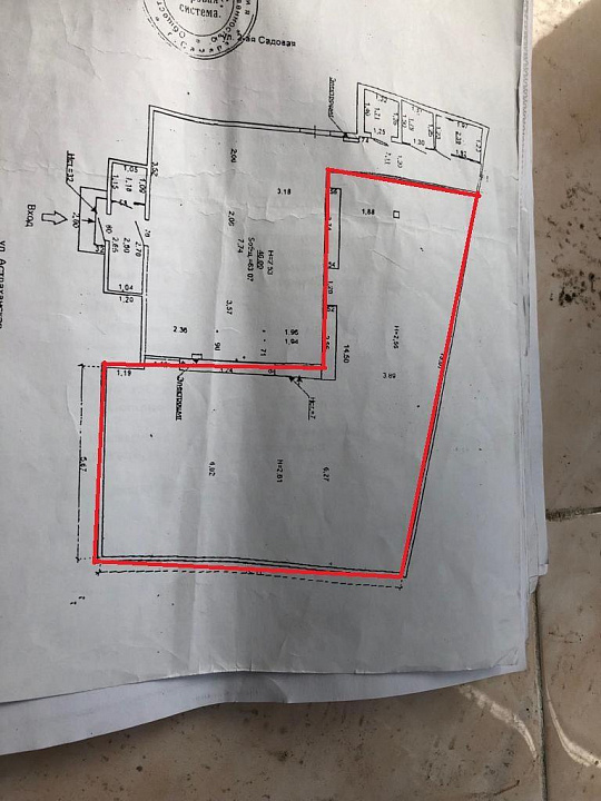 Помещение на трафики 110 м2. фото