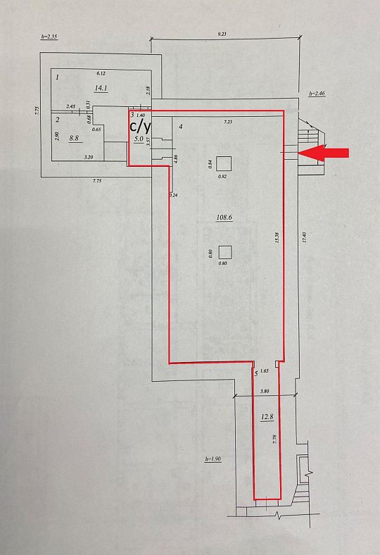 Сдам помещение свободного назначения, 108 м² фото