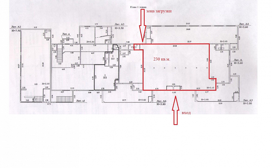 Сдам помещение в ТЦ Жираф, 240,5 м² фото