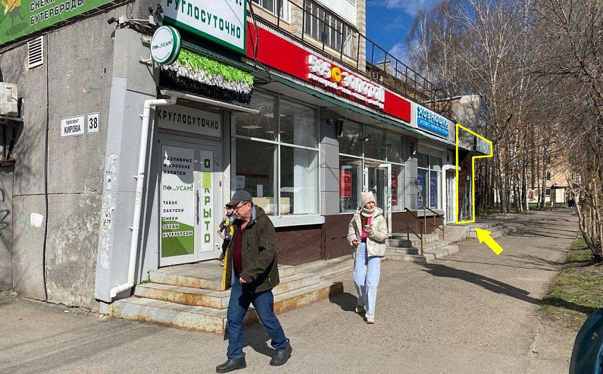 80 м2,1 этаж, отдельный вход в центре фото