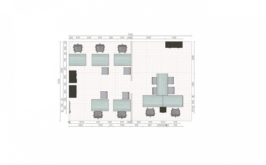 Офис в БЦ «Ковчег», 40.4м² фото