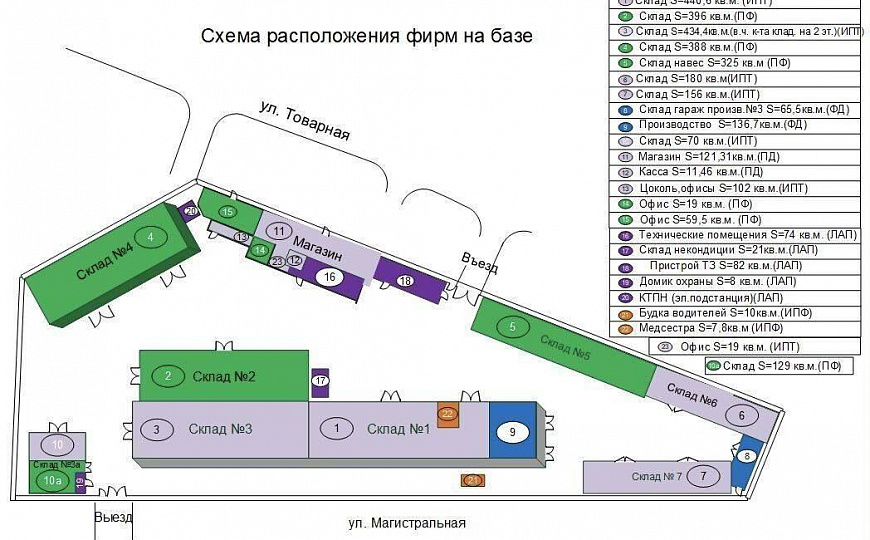 Продается производственная база 3145.7м2 фото