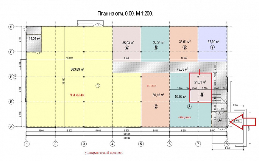 Сдам торговый центр, 22 м² фото