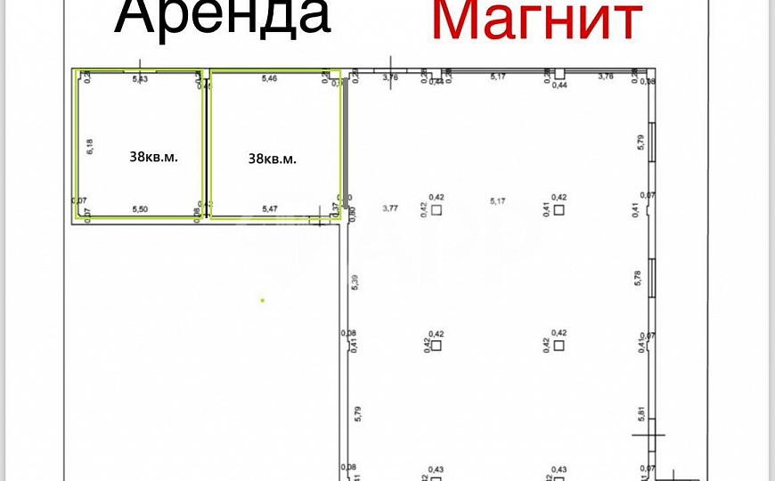 Сдам помещение свободного назначения, 38 м² фото
