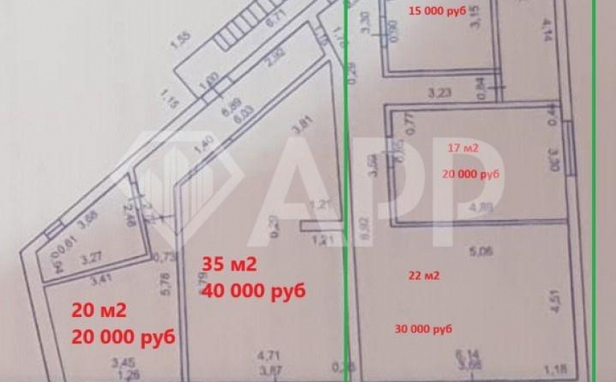 Сдаю помещения свободного назначения от 17 до 200 м² фото