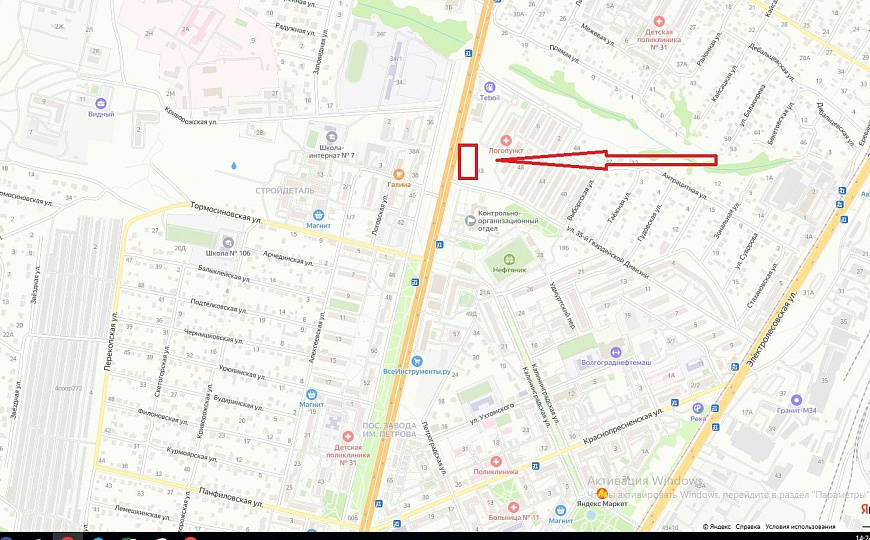 помещение с витринами в торговом комплексе 22 м² фото