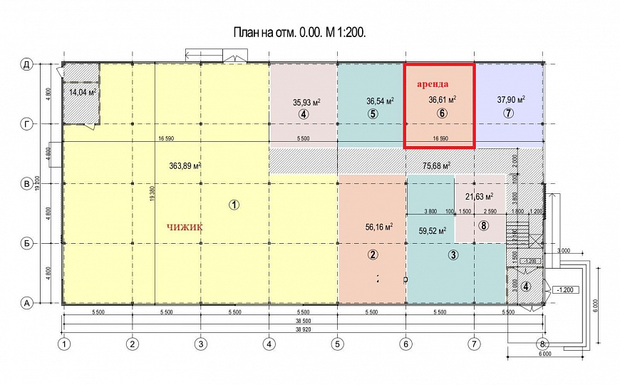 Сдам помещение в новом торговом комплексе, 37 м² фото