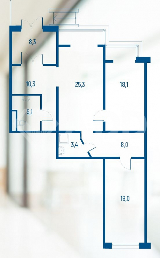 Продам помещение свободного назначения, 97,5 м² фото