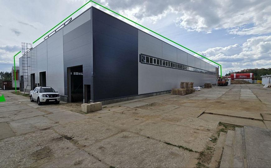 Новый склад на Восточном направлении. 2500 м.кв.. фото