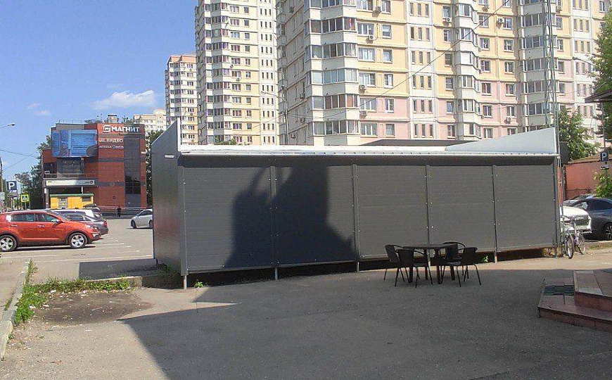 Сдам павильон на высоком трафике фото