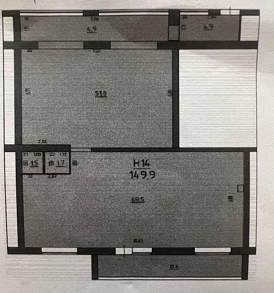 Помещение свободного назначения 150 м² на первой линии фото