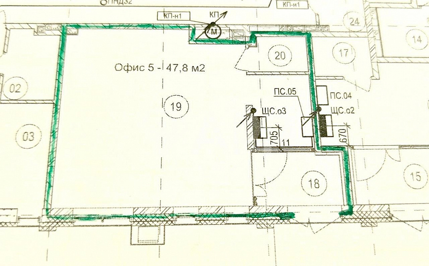 Аренда под офис, магазин, аптеку, стоматологию, 47.8м² фото