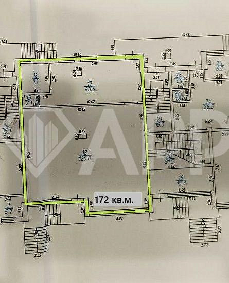 Сдам помещение свободного назначения, 172 м² фото