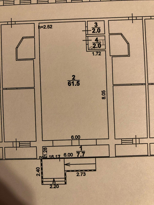 Первая линия, трафик, 72 м2 фото