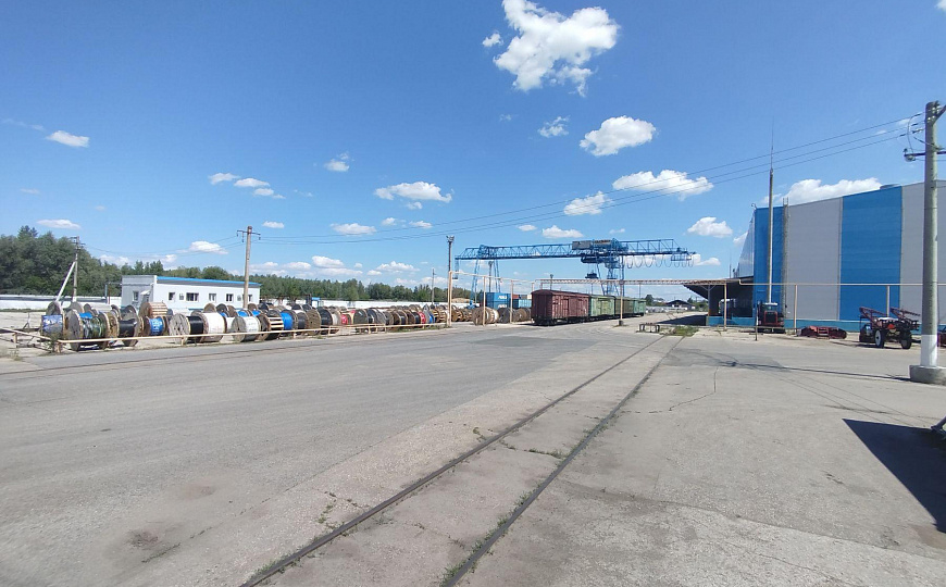 Универсальное складское помещение с ж/д веткой 5 000 м2 фото