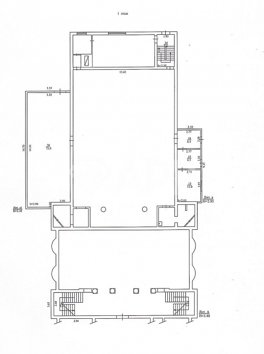 Сдам помещение свободного назначения, 1 079 м² фото
