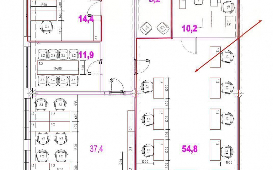 Центр, офис, от 65 м² фото