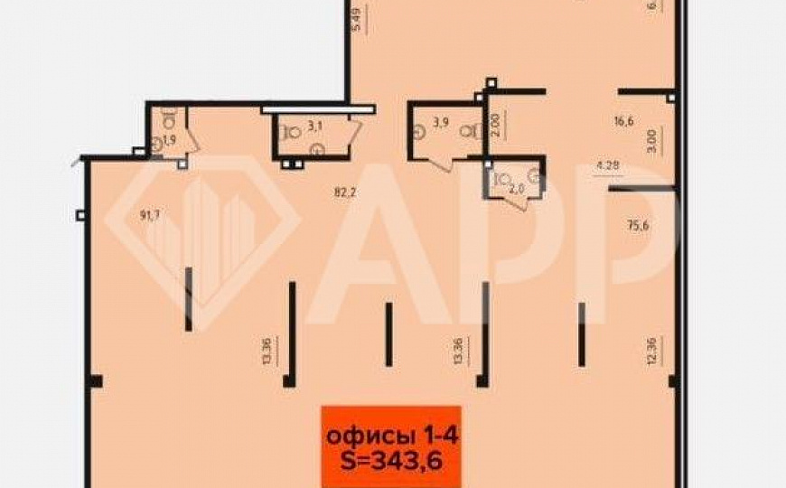 Продаю помещение свободного назначения, 343,6 м² фото